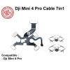 Dji Mini 4 Pro Cable Fleksible 7in1 - Dji Mini 4 Pro Kabel Fleksibel